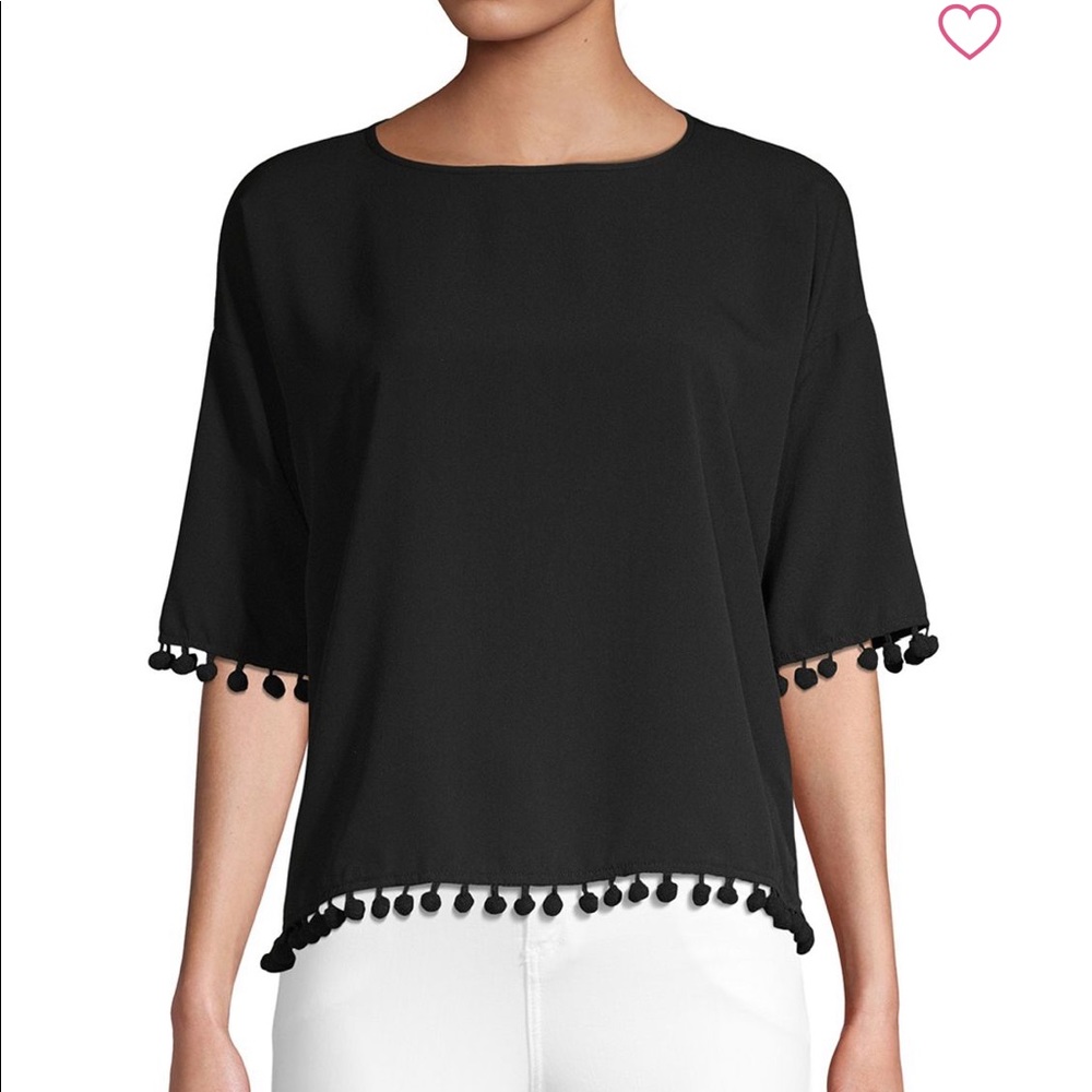 French connection pom Pom short sleeve